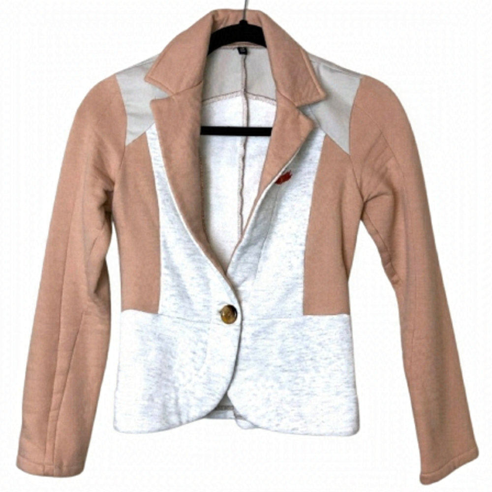 𝅺[preloved] Blazer mad of sweaters